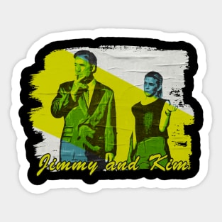 Jimmy and Kim Sticker